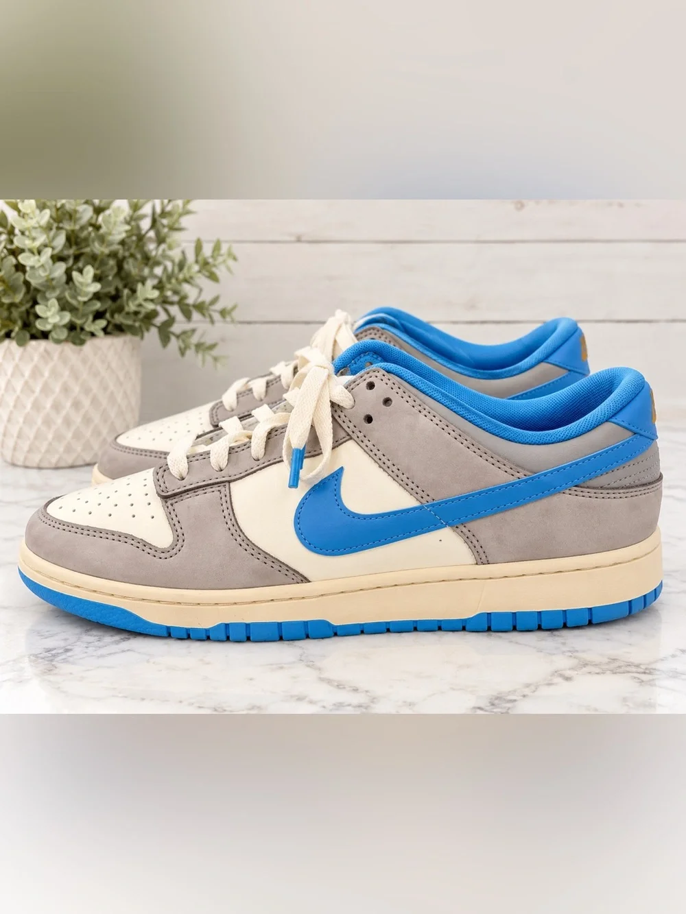 Nike Dunk Low Athletic Department University Blue Sneakers Size 9.5